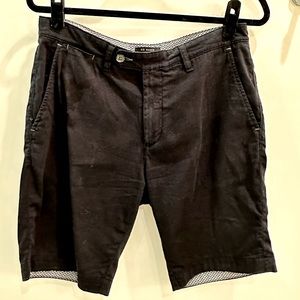 Ted Baker Dark Navy Blue shorts. Birdseye pattern. Size 32R.